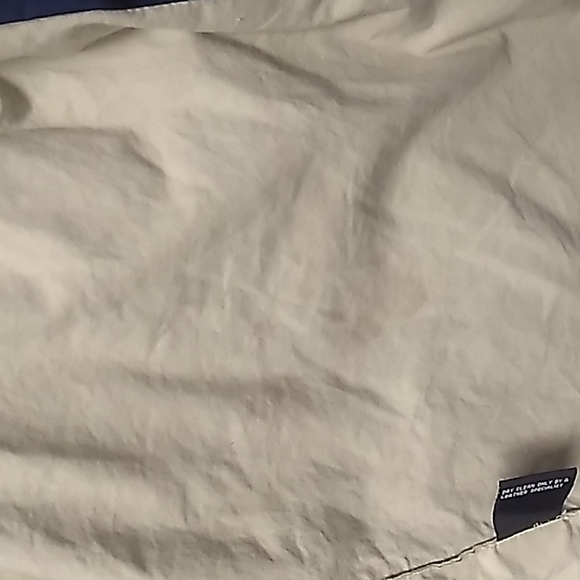 Structure warm blue and leather trimmed jacket size Men's large. Please see pics - Picture 7 of 13